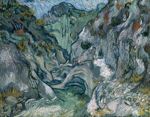 Van Gogh the ravijn
